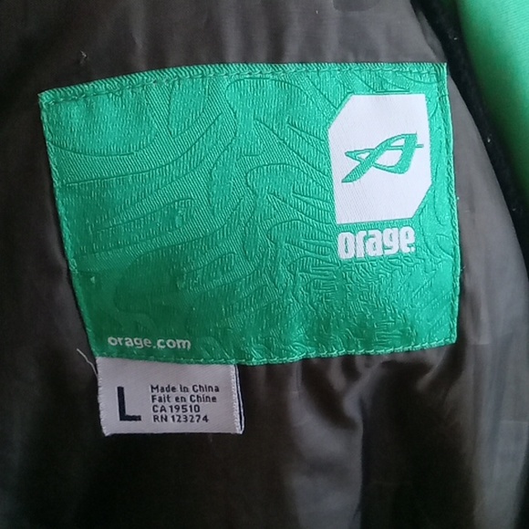 ⭐️ Host Pick ⭐️ORAGE | Insulated Ski/ Snowboarding Hooded  Unisex Winter Jacket - Picture 7 of 12